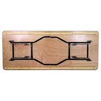 table pliante en bois rectangulaire table brasserie table traiteur