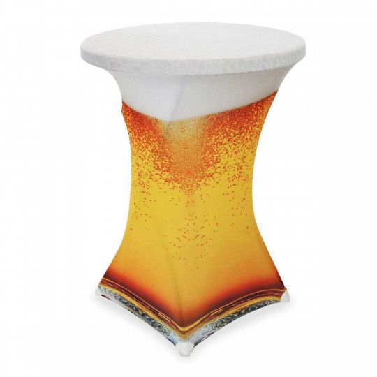 Housse de mange debout motif bière