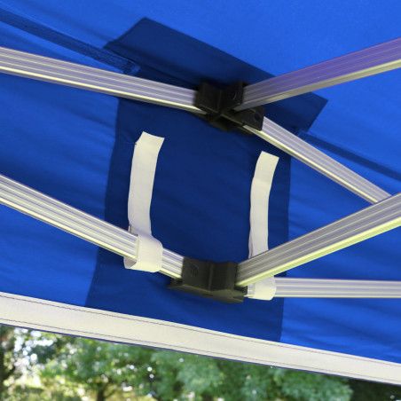 Tente pliante 3x3m 300g/m² 40MM Bleue