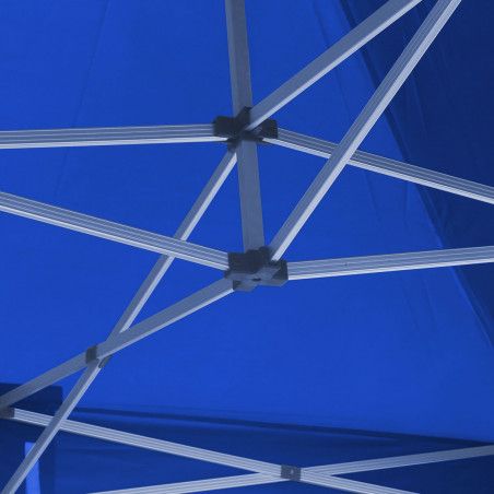 Tente pliante 3x3m 300g/m² 40MM Bleue