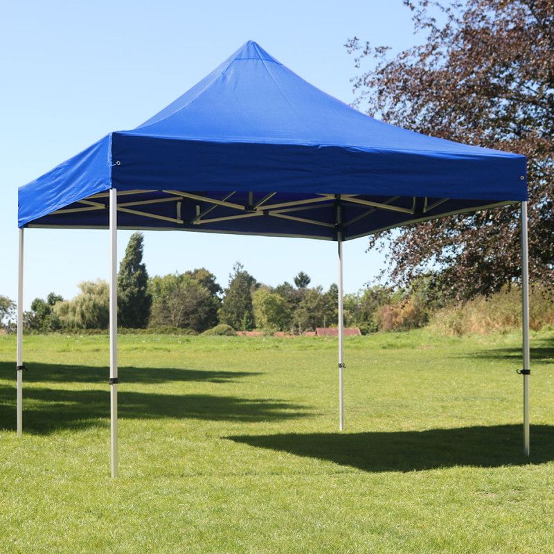 Tente pliante 3x3m 300g/m² 40MM Bleue
