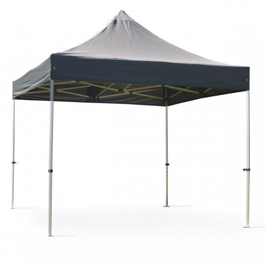Tente pliante M2 3X3M grise 50MM 480G/M²