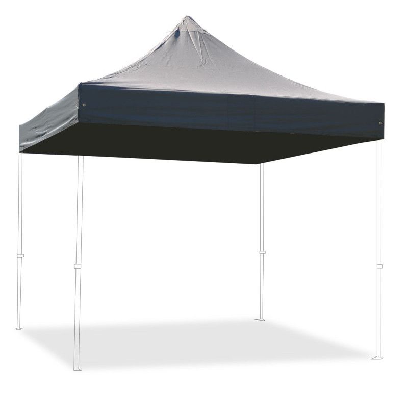 Toit gris pour tente pliante 3x3m M2 PRO 50 480g/m² Toit gris pour tente pliante 3x3m M2 PRO 50 480g/m²