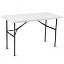 Table pliante 121x61cm monobloc PEHD Table pliante 121x61cm monobloc PEHD