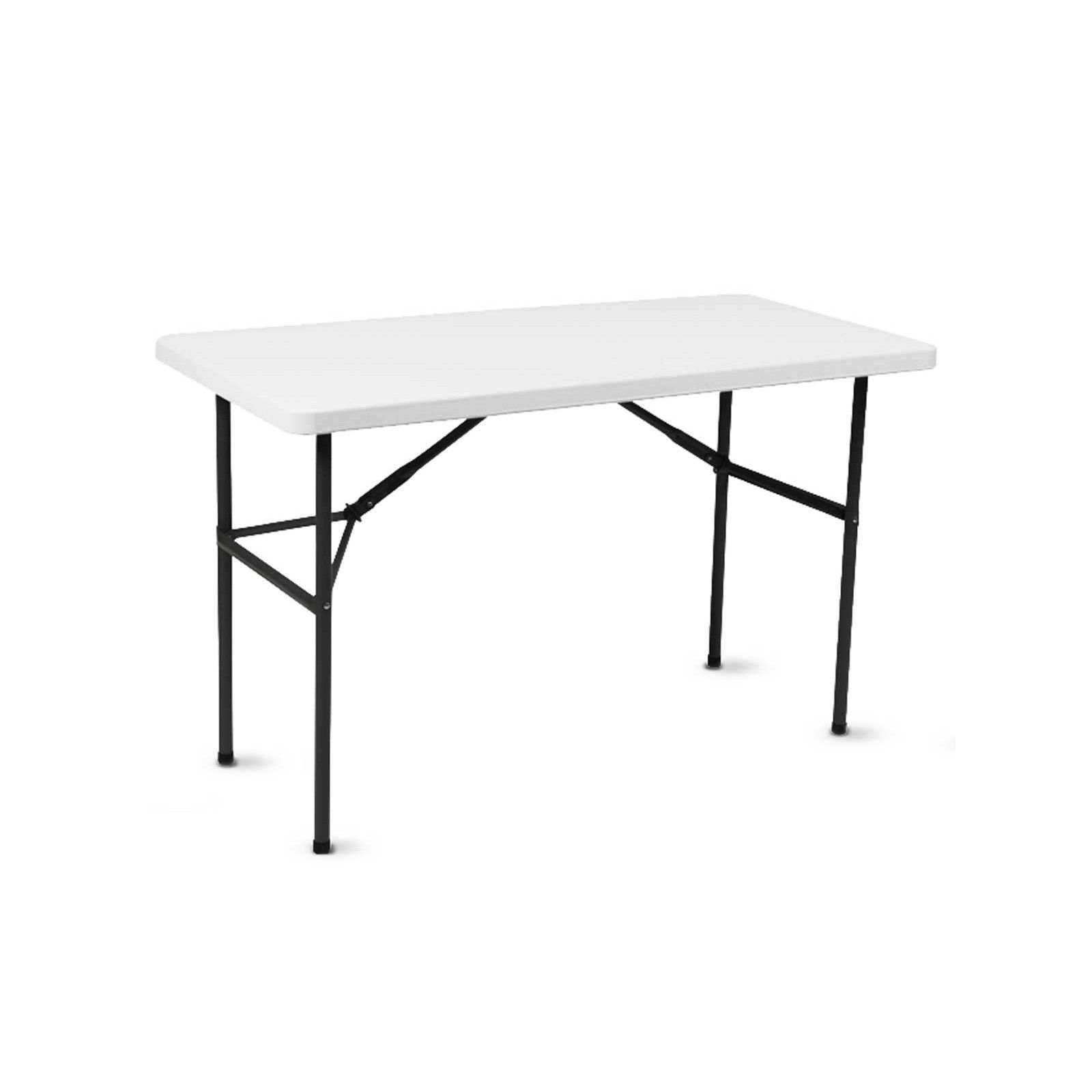 Table pliante 121x61cm monobloc PEHD