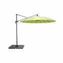 Parasol déporté rond PRO+ 3m inclinable et rotatif 360° vert Parasol déporté rond PRO+ 3m inclinable et rotatif 360° vert