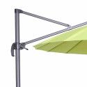Parasol déporté rond PRO+ 3m inclinable et rotatif 360° vert Parasol déporté rond PRO+ 3m inclinable et rotatif 360° vert