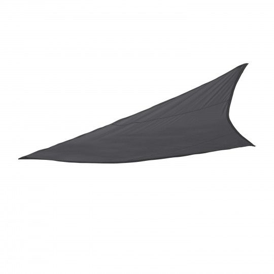 Voile d'ombrage triangulaire PRO 4,8 m gris