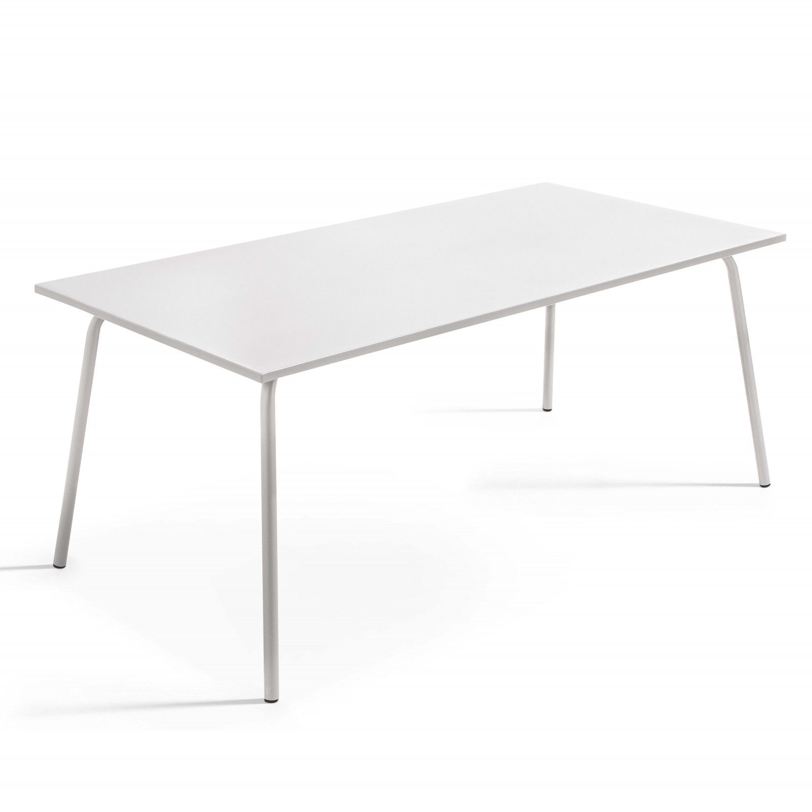 Table Terrasse blanc Metal design PALAVAS