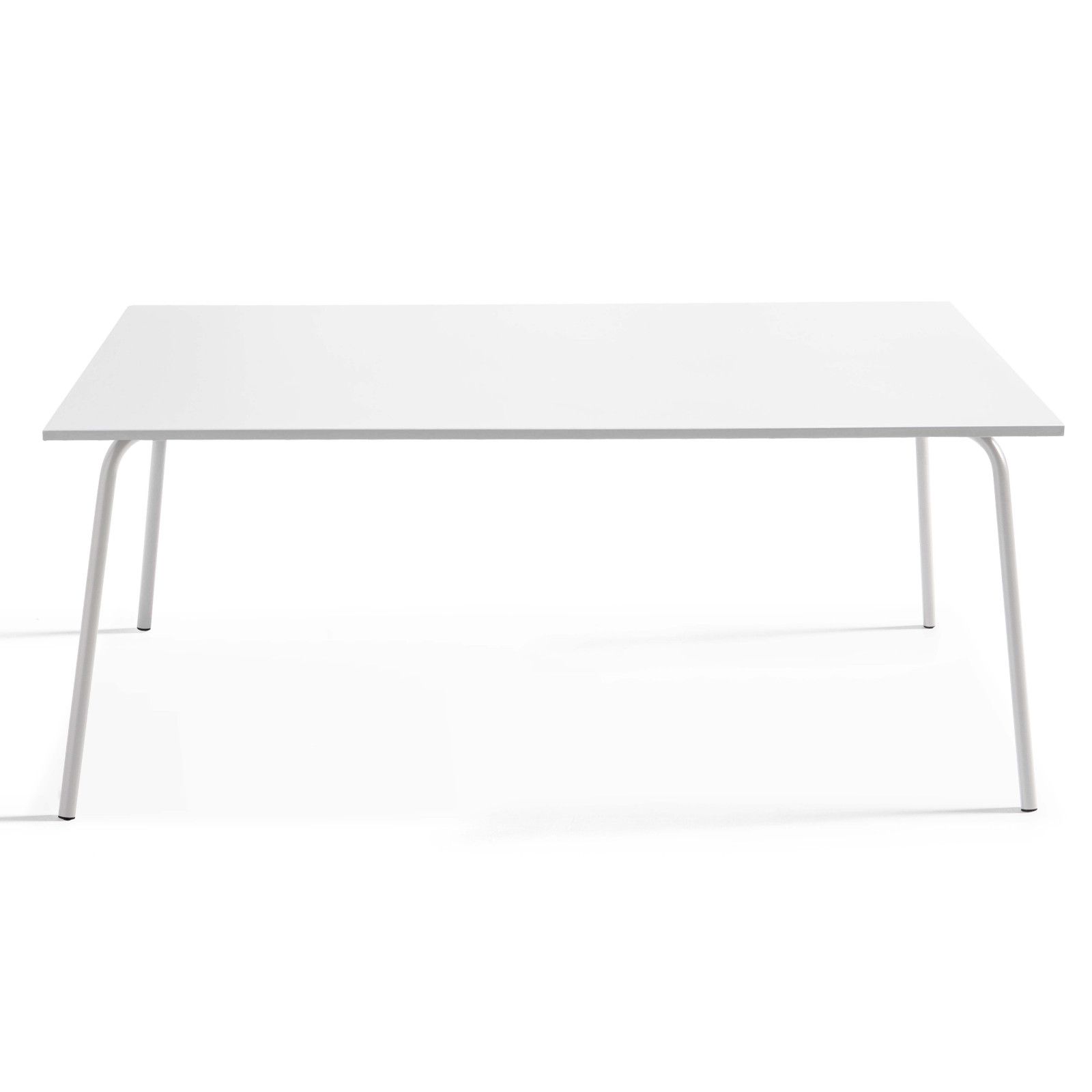 Table Terrasse blanc Metal