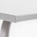 Zoom Table Terrasse blanche Metal