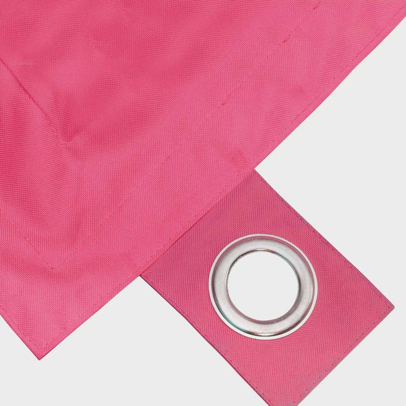Coussin pouf extérieur XXL fuschia (2/3)