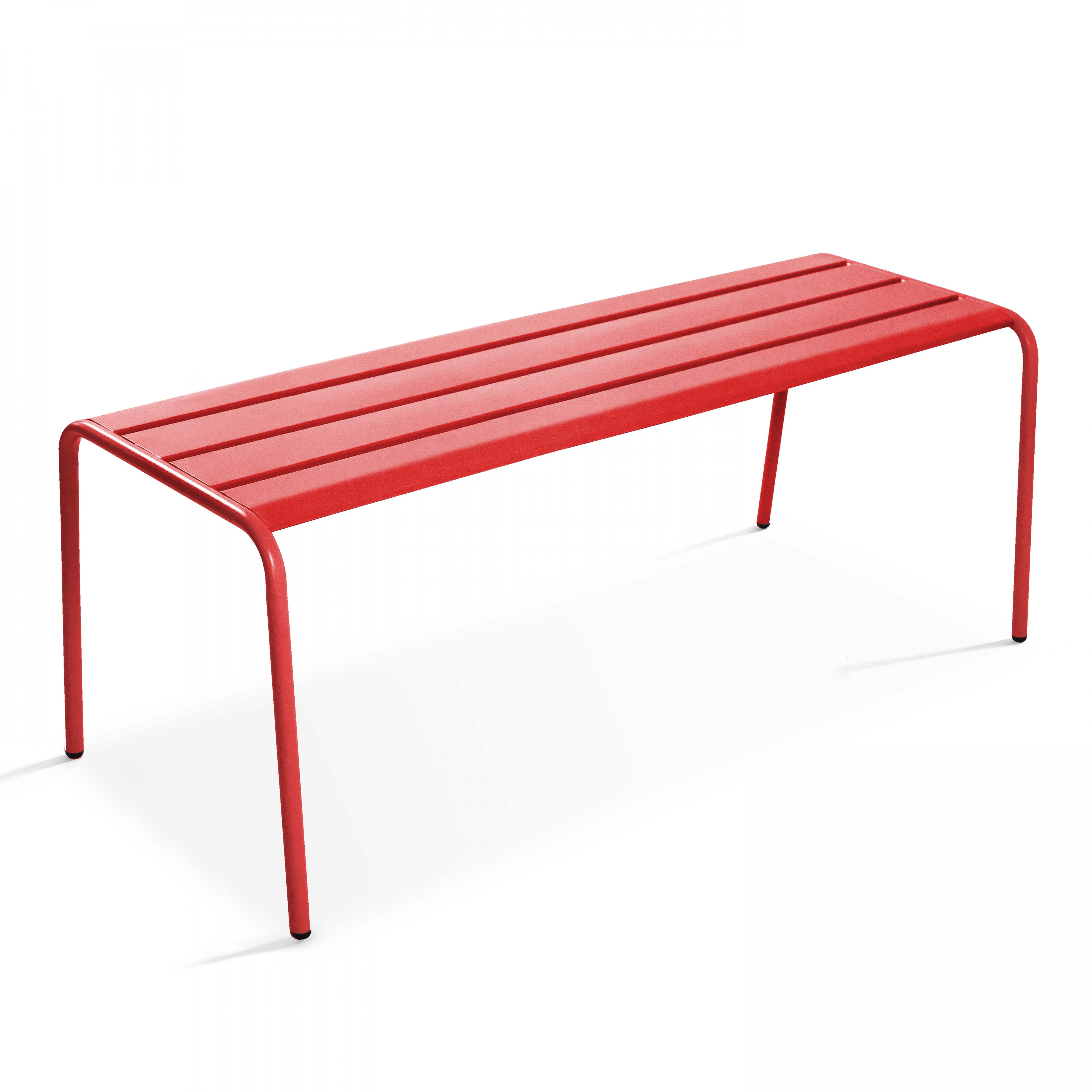 Banc d'extérieur en métal