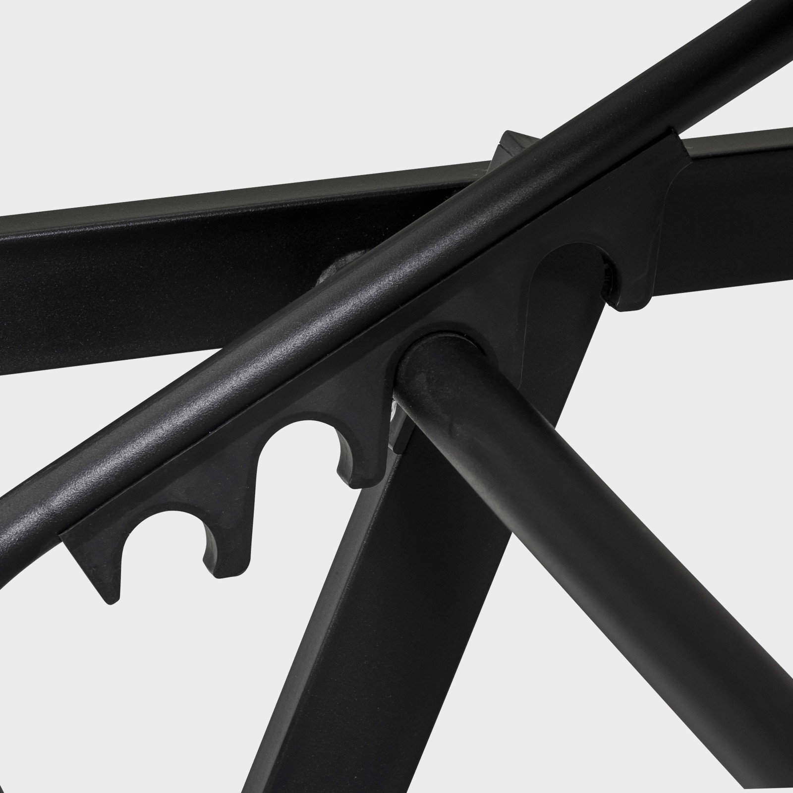 Zoom dossier Transat gris en acier et textilène multi positions