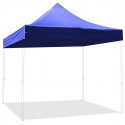 Toit pout tente pliante 3x3m 300g/m² 40MM Bleu Toit pout tente pliante 3x3m 300g/m² 40MM Bleu