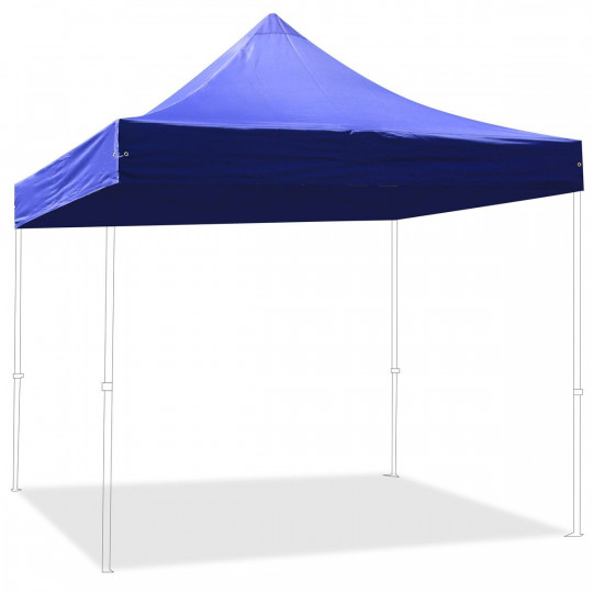 Toit pout tente pliante 3x3m 300g/m² 40MM Bleu