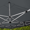 Toit pour tente pliante 3x4,5m 300g/m² 40MM Grise Toit pour tente pliante 3x4,5m 300g/m² 40MM Grise