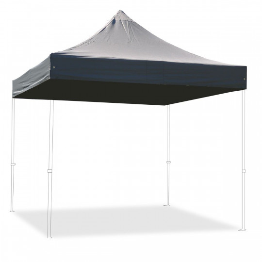 Toit pour tente pliante 3x4,5m 300g/m² 40MM Grise