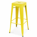 Tabouret indus jaune
