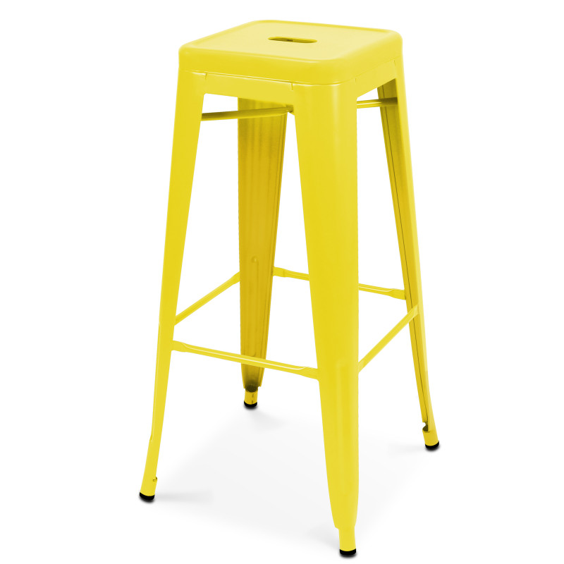 Tabouret indus jaune