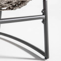 Focus fauteuil de jardin résine et métal LIMA
