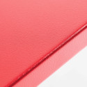 Focus table en métal ROUGE