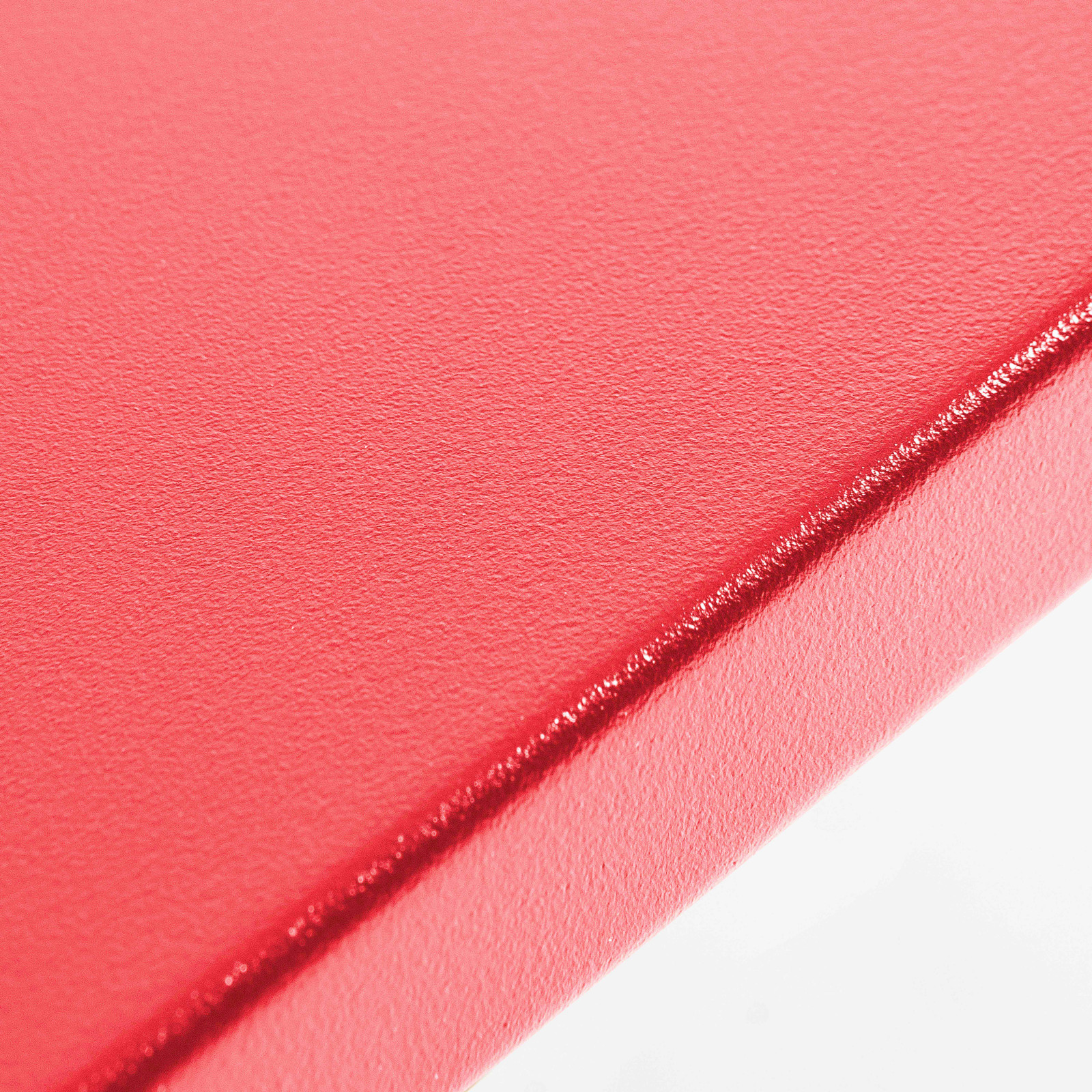 Focus table en métal ROUGE