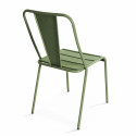 Chaise en métal bistro CACTUS