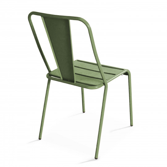 Chaise bistrot parisien en métal ajourée | Mobeventpro
