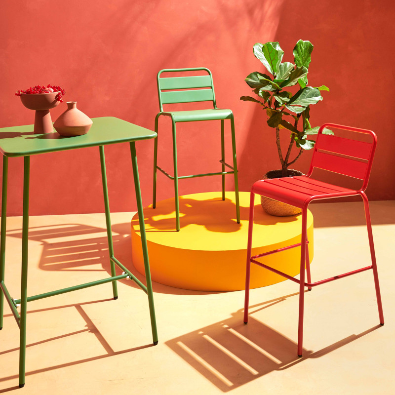 Tabouret en métal CACTUS (5/6)