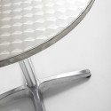 Focus plateau et pied ajustable table covent garden