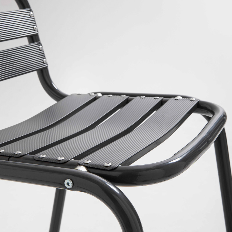 Focus tabouret aluminium GRIS brasserie Focus tabouret aluminium GRIS brasserie