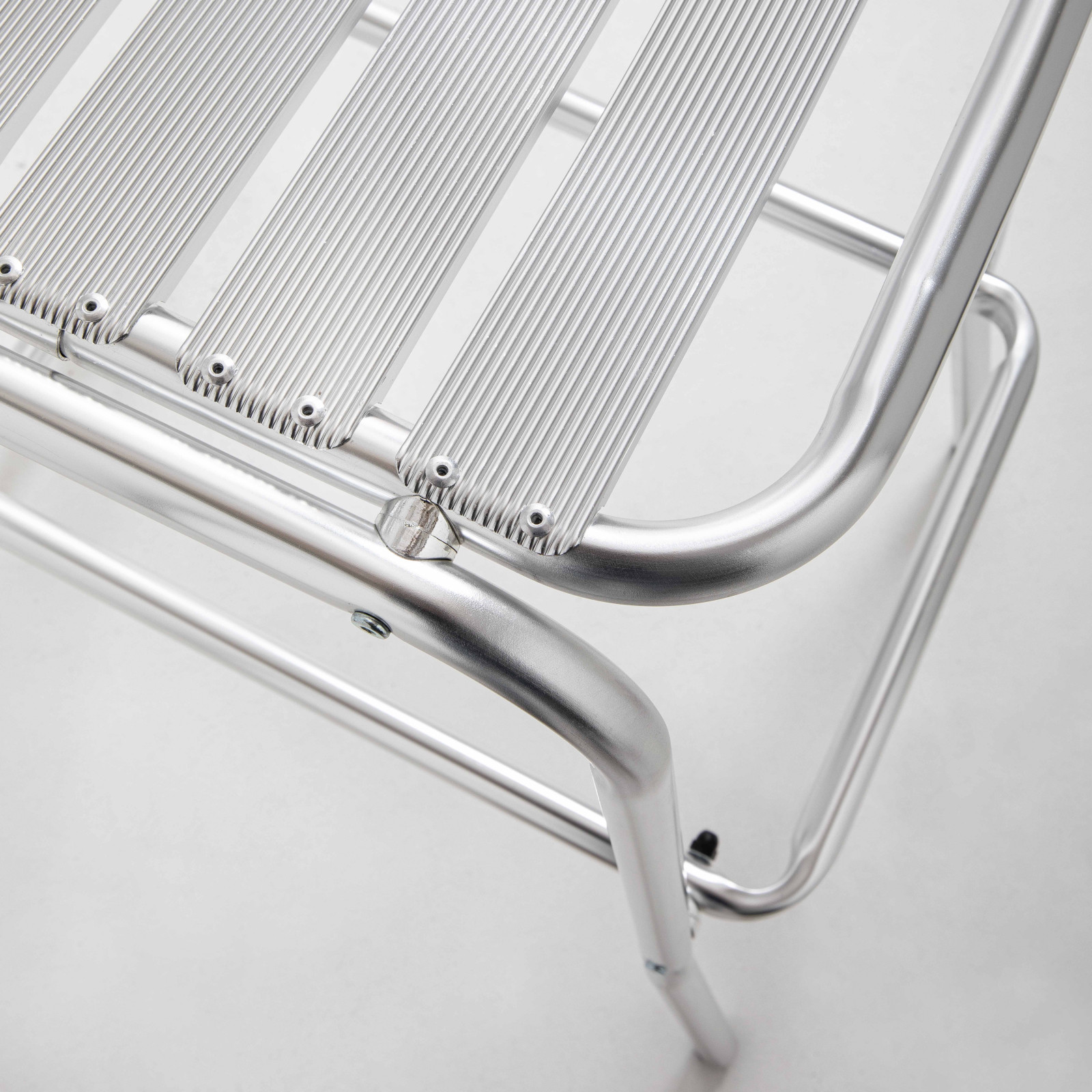 Focus tabouret gris en aluminium terrasse brasserie Focus tabouret gris en aluminium terrasse brasserie