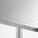 Focus plateau mange debout gris en aluminium Focus plateau mange debout gris en aluminium