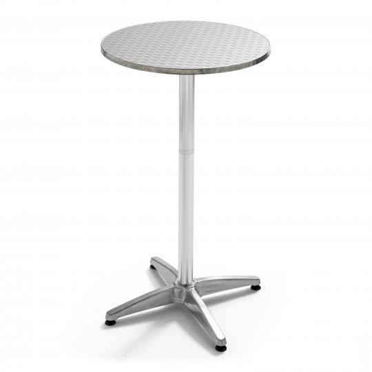 Mange debout rond en aluminium CHR