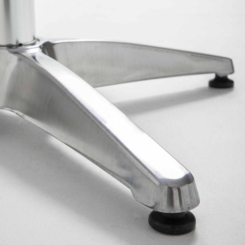 Focus pied ajustable mange debout aluminium bar restaurant