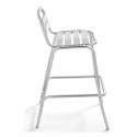Tabouret alu terrasse brasserie pro