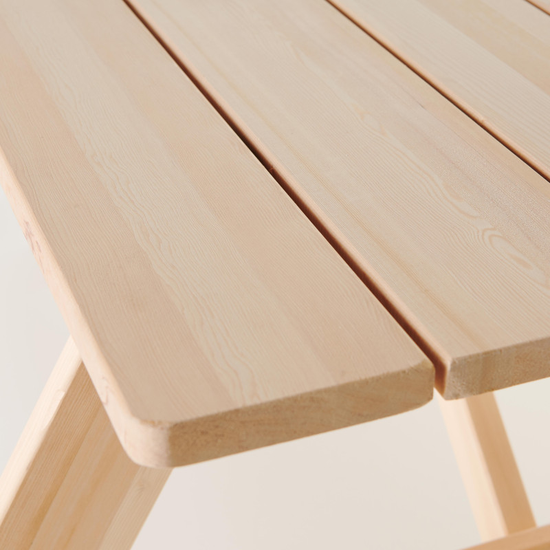 Table pique-nique robuste pour collectivité, Table pique-nique en bois