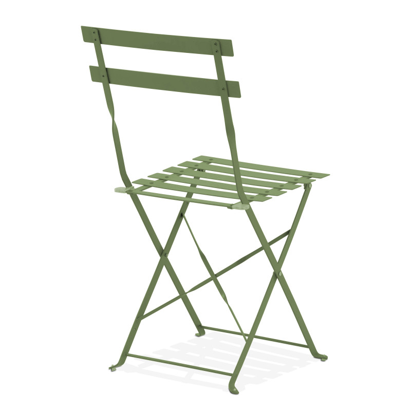 Chaise de jardin pliante en métal CACTUS