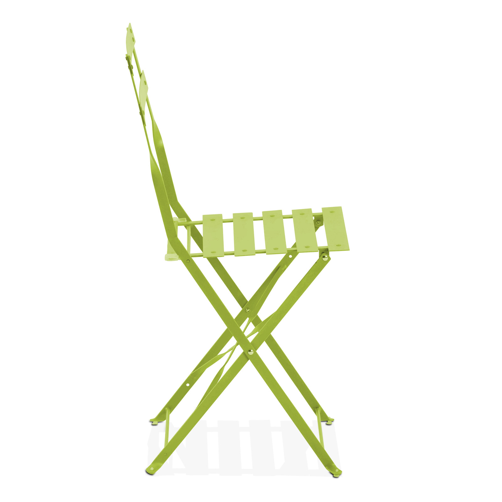 Chaise en métal pliante VERTE