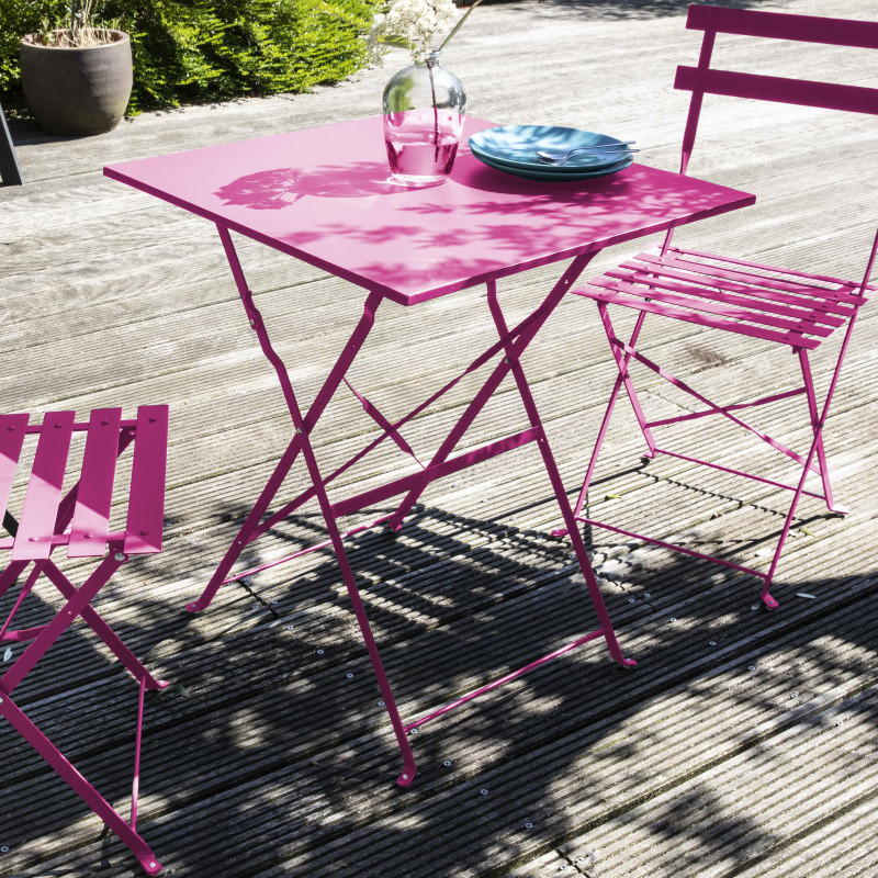 Table de bistro ROSE en métal (3/6)