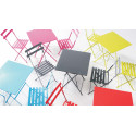 Table pliante bistro couleurs