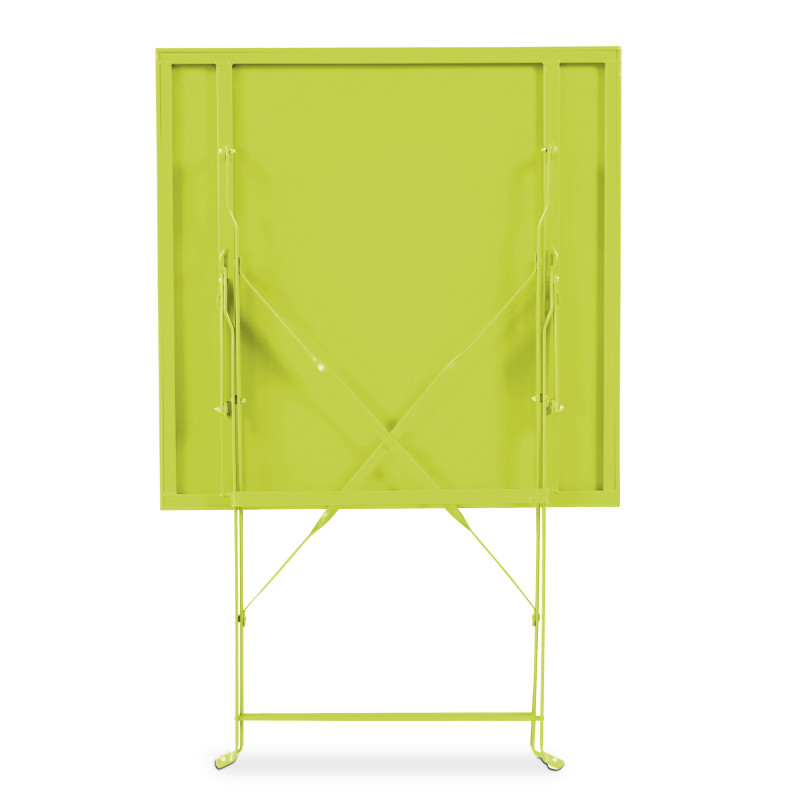 table bistro VERTE pliante en métal (6/7)