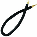 Cordon pour poteaux de guidage en velours noir (1/3)