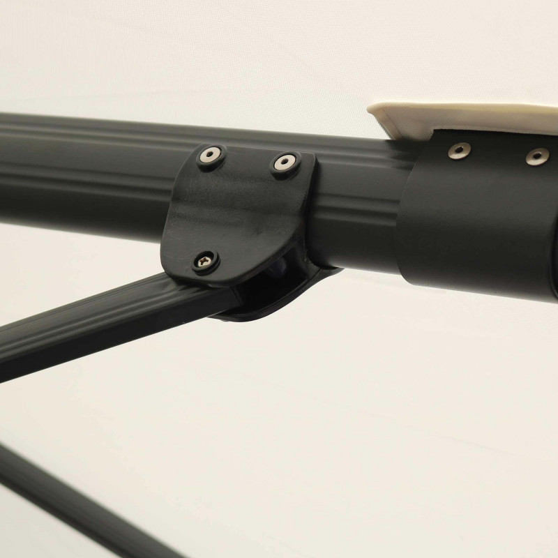 Parasol déporté aluminium 3m (6/7)