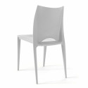 Lot de 4 Chaises en plastique