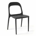 Chaise polypropylène noire