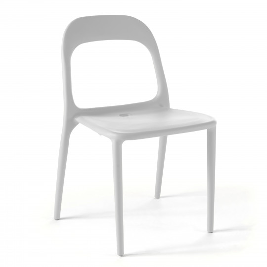 Chaise polypropylène noire