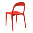 Chaise polypropylène noire