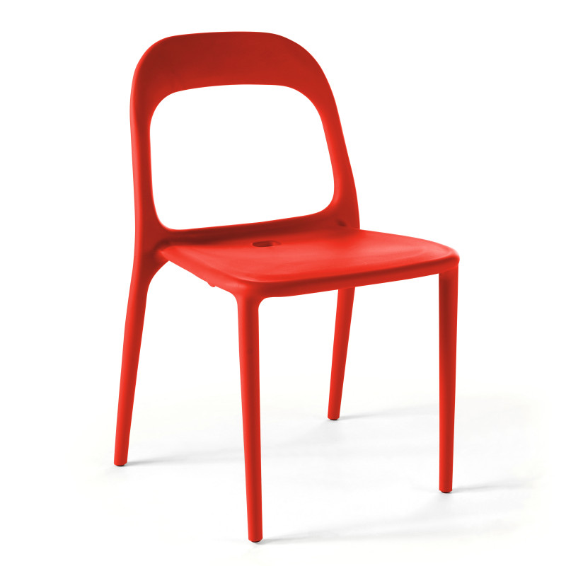Chaise polypropylène noire